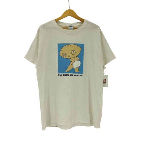 00S DELTA PRO WEIGHT ボディ Family Guy TM キャラクタープリント Tシャツ コピーライト 2005 メンズ import:L