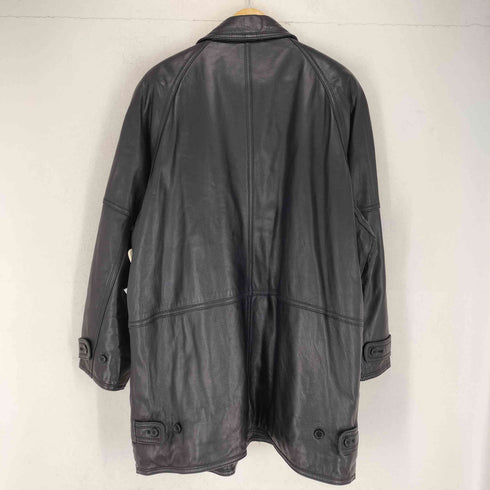 Anna de Colle LAMB LEATHER レザーカーコート メンズ 3L