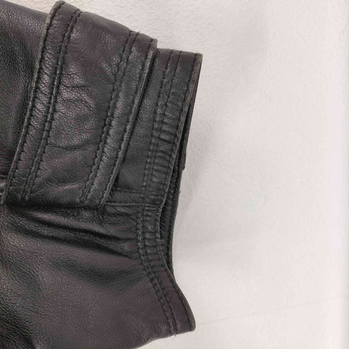 Anna de Colle LAMB LEATHER レザーカーコート メンズ 3L