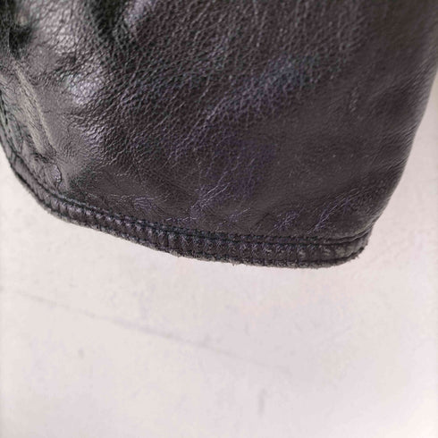 Anna de Colle LAMB LEATHER レザーカーコート メンズ 3L