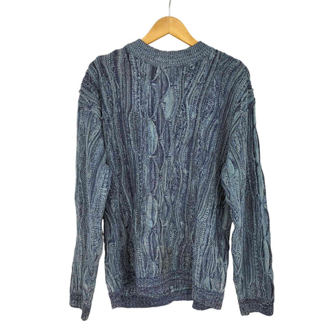 the rugged wear 90S 韓国製 3Dニット メンズ import:XL