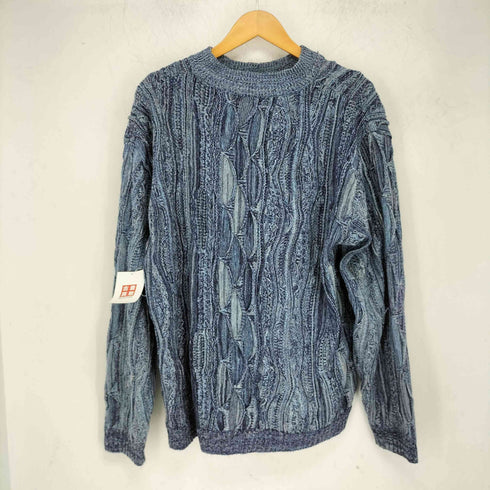 the rugged wear 90S 韓国製 3Dニット メンズ import:XL