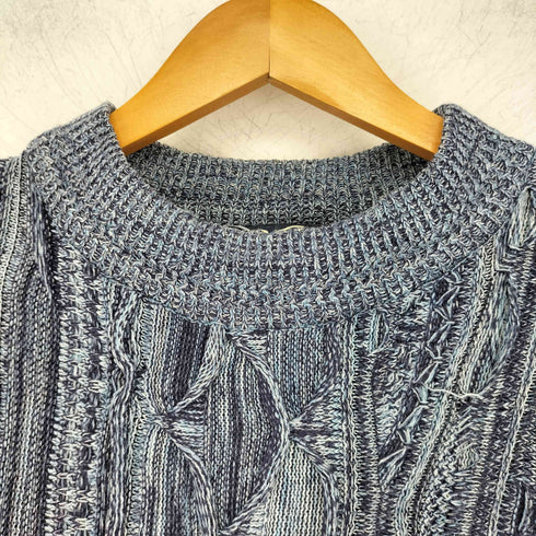 the rugged wear 90S 韓国製 3Dニット メンズ import:XL