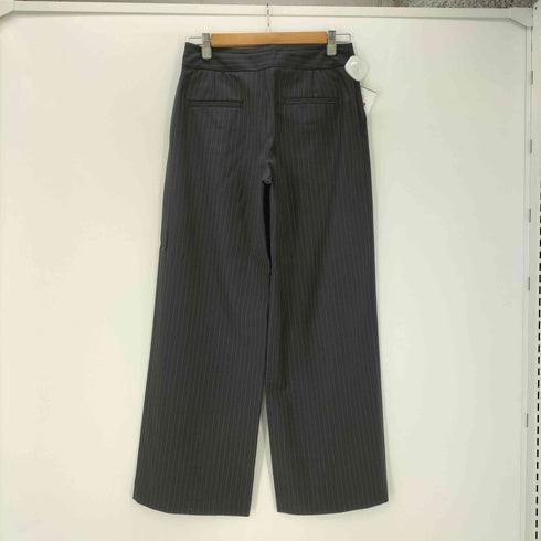 デプレ DES PRES ピンストライプ ウール ワイド パンツ レディース JPN:36