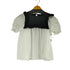 ザラ ZARA コンビポプリンブラウス レディース import:M
