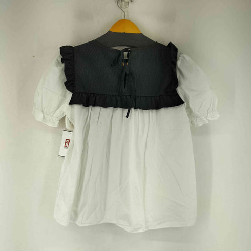ザラ ZARA コンビポプリンブラウス レディース import:M