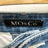 Mo&Co 2タック ワイドデニム レディース 26