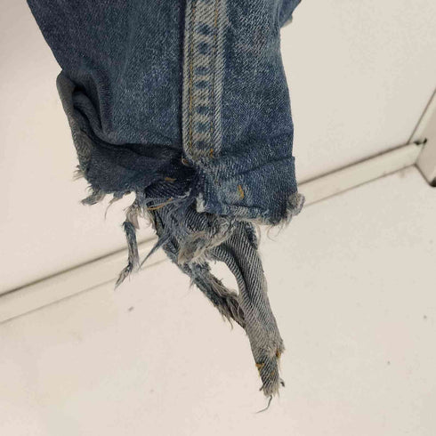 ジョンローレンスサリバン JOHN LAWRENCE SULLIVAN WASHED DENIM WIDE PANTS メンズ JPN:46