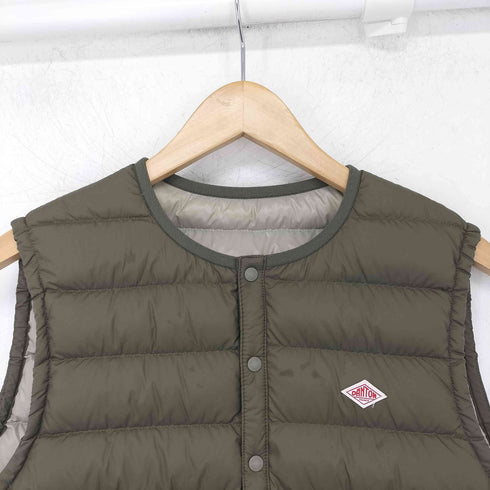 ダントン DANTON CREWNECK INNER DOWN VEST レディース JPN:M