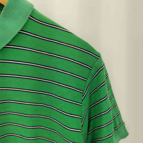 エルエルビーン L.L.Bean 80S ボーダー 半袖 ポロシャツ メンズ
