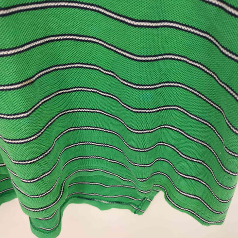 エルエルビーン L.L.Bean 80S ボーダー 半袖 ポロシャツ メンズ
