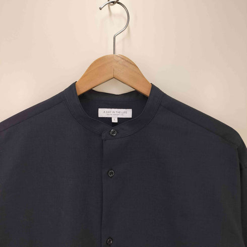 アデイインザライフユナイテッドアローズ A day in the life UNITED ARROWS バンドカラー シャツ メンズ JPN:L
