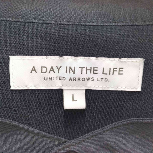 アデイインザライフユナイテッドアローズ A day in the life UNITED ARROWS バンドカラー シャツ メンズ JPN:L