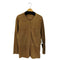 LSCL ECHT LEDER レザーノーカラーシャツ レディース 40
