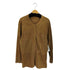 LSCL ECHT LEDER レザーノーカラーシャツ レディース 40