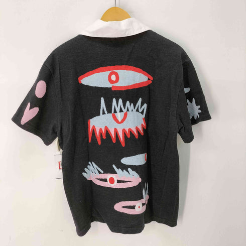 チャールズジェフリーラバーボーイ CHARLES JEFFREY LOVERBOY ニットポロ メンズ import:M