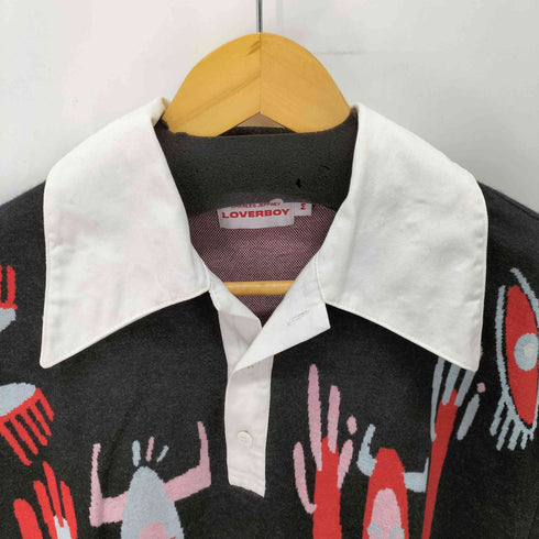 チャールズジェフリーラバーボーイ CHARLES JEFFREY LOVERBOY ニットポロ メンズ import:M