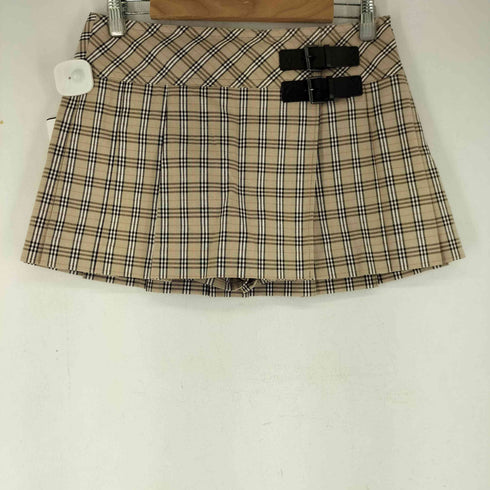 バーバリーロンドン BURBERRY LONDON チェック キュロットスカパン レディース JPN:38