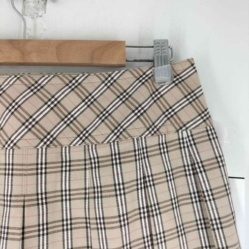 バーバリーロンドン BURBERRY LONDON チェック キュロットスカパン レディース JPN:38