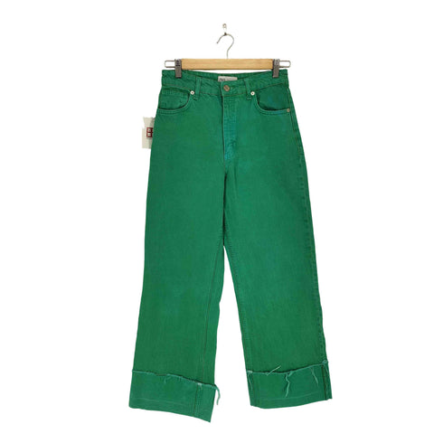 ザラ ZARA ワイドデニムパンツ レディース 36