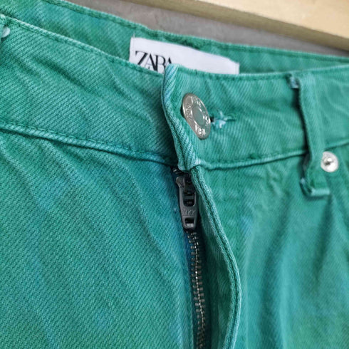 ザラ ZARA ワイドデニムパンツ レディース 36