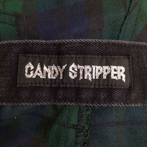 キャンディストリッパー Candy Stripper チェック切り替え デニムパンツ レディース JPN:1