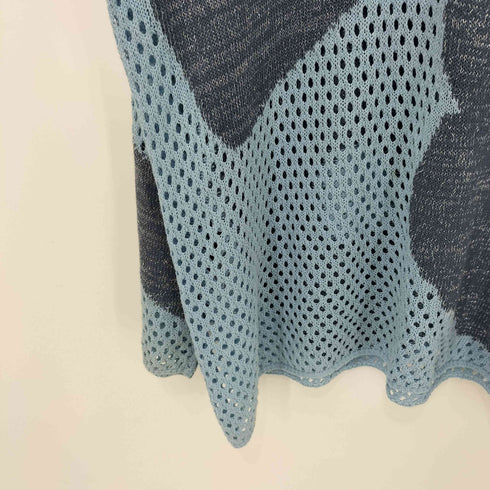 BLAYMORE Butterfly Flower Glitter Knit メッシュ ニット メンズ JPN:S