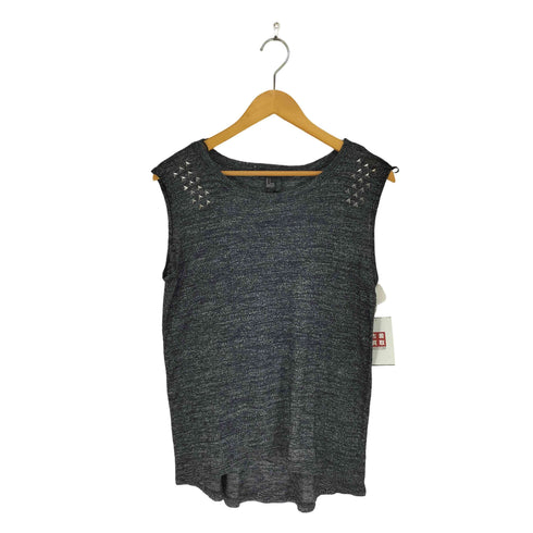 フォーエバー21 FOREVER 21 スタッズ付タンクトップ Y2K レディース S