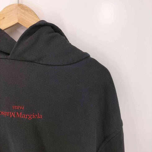 メゾンマルジェラ Maison Margiela Reversed Logo Embroidery Hoodie メンズ EUR:46