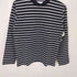 バブアー Barbour クロスネット ボーダー ロングTシャツ メンズ JPN:S