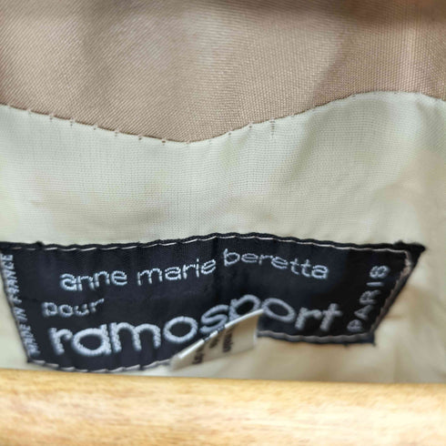 RAMOSPORT フランス製 ステンカラーコート レディース