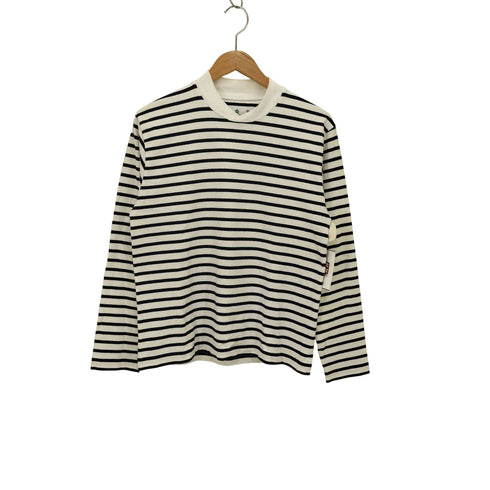 バブアー Barbour クロスネット ボーダー ロングTシャツ メンズ JPN:S