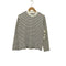 バブアー Barbour クロスネット ボーダー ロングTシャツ メンズ JPN:S