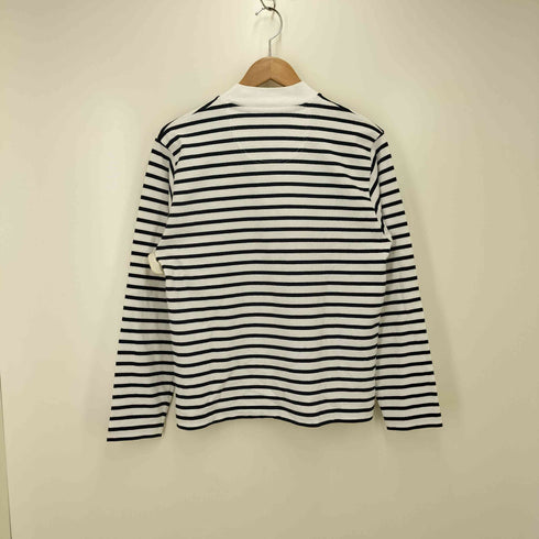 バブアー Barbour クロスネット ボーダー ロングTシャツ メンズ JPN:S