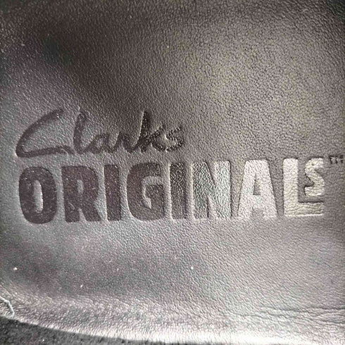 クラークス Clarks Wallabee Black HiShine Leather メンズ JPN:27.5
