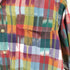 ポロバイラルフローレン Polo by RALPH LAUREN 90s SKI CAMP ポニー無し マルチカラー オープンカラーチェックL/S シャツ メンズ import:M