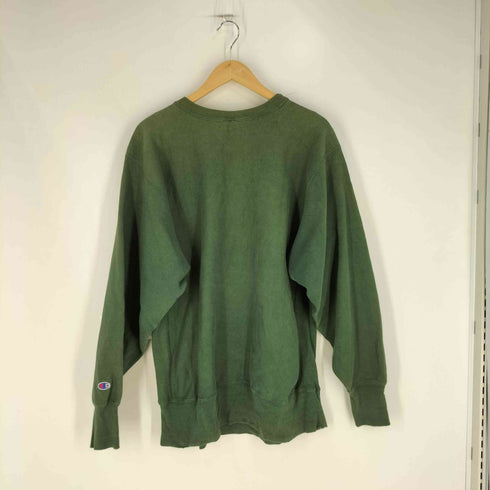 チャンピオン Champion 90S USA製 刺繍タグ 目あり reverseweave クルーネックスウェット フェード メンズ import:XL
