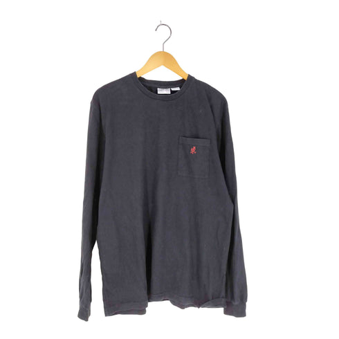 グラミチ GRAMICCI One Point L/S Tee メンズ import:L