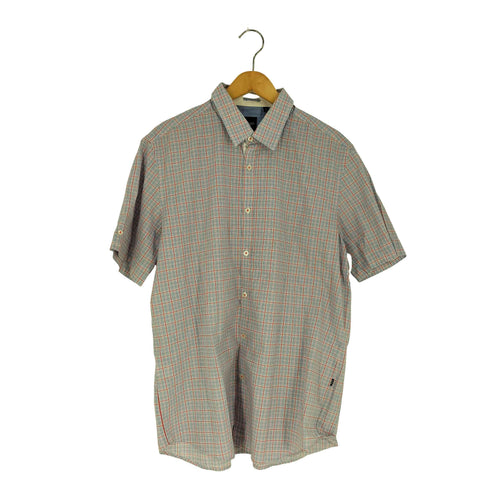 ボスヒューゴボス BOSS HUGO BOSS REGULAR FIT S/S チェックシャツ メンズ JPN:XL