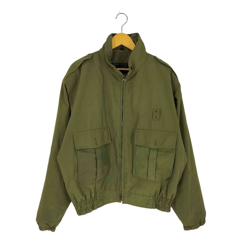 FRONTLINE エポレット ダブルジップ 裾ジップナイロンブルゾン メンズ import:L