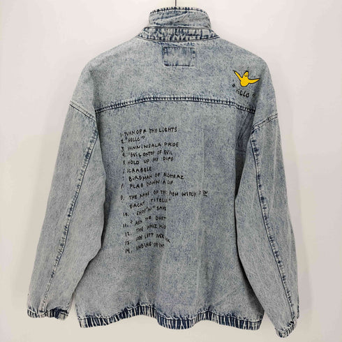 マークゴンザレス Mark Gonzales What it isNt ART BY MARK GONZALES デニム ジャケット メンズ import:L