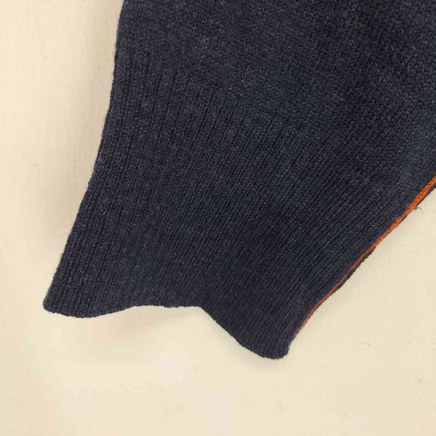 ナパピリ NAPAPIJRI ロゴ刺繍 ウール Vネック ロングスリーブ ニット メンズ import:XS