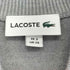 ラコステ LACOSTE ショールカラー ジップアップ ニット セーター ドライバーズニット メンズ import:XS