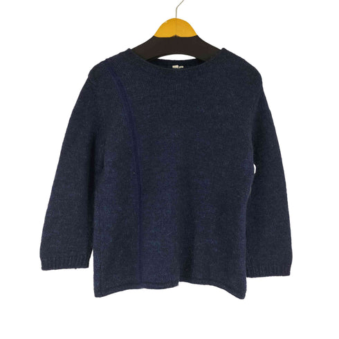 クリストフルメール CHRISTOPHE LEMAIRE 90S モヘア混 デザインウールニット メンズ JPN:2
