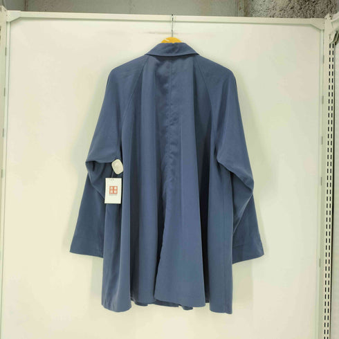 タルボット TALBOTS 比翼スナップボタン ポリ ステンカラー コート レディース import:S