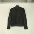 ローレンラルフローレン LAUREN RALPH LAUREN 緑タグ ニット 切り替え コーデュロイ ドライバース ニット ジャケット レディース import:M