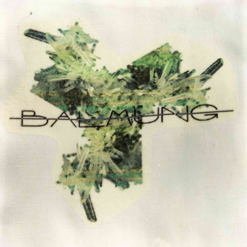 バルムング BALMUNG レザーパッチ シアーカットソー メンズ