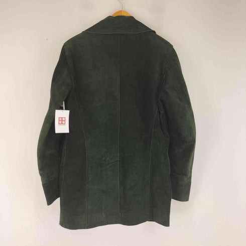 コスチュームナショナル CoSTUME NATIONAL MADE IN ITALY カウレザースウェードチェスターコート メンズ JPN:46