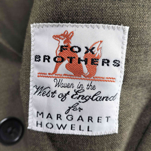 マーガレットハウエル MARGARET HOWELL Fox Brother 2Bテーラードジャケット メンズ JPN:M