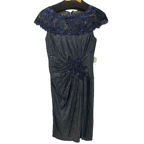 タダシショウジ TADASHI SHOJI Lace Cocktail Dress レース/ラメ/スパンコール ドレス レディース JPN:S